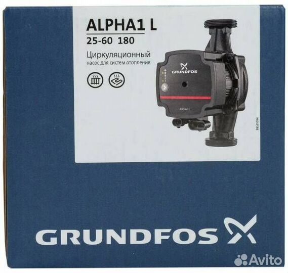 Циркуляционный насос grundfos alpha1 L 25-60 180