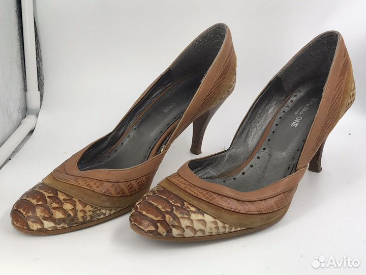Туфли женские 39 размер натуральная кожа Италия