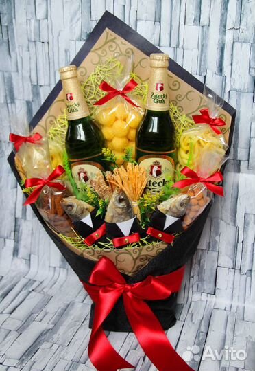 Букет мужчине. Съедобный подарок