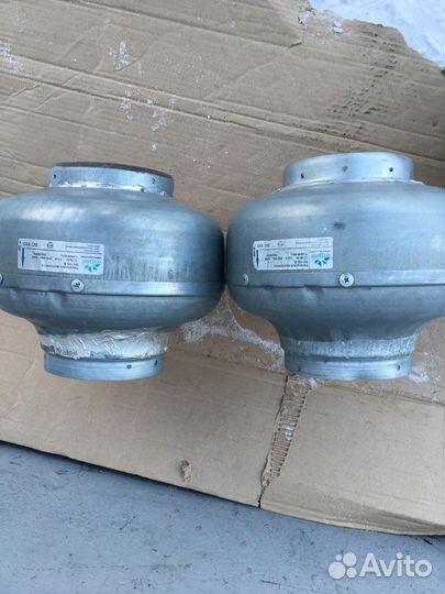 Канальный вентилятор лиссант 125 б/у