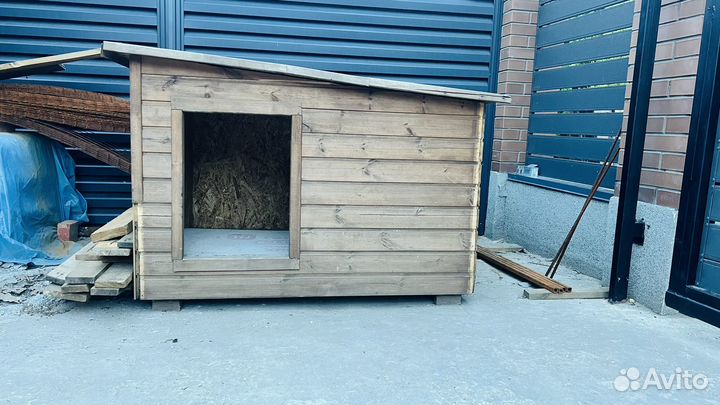 Будка для собаки утепленная