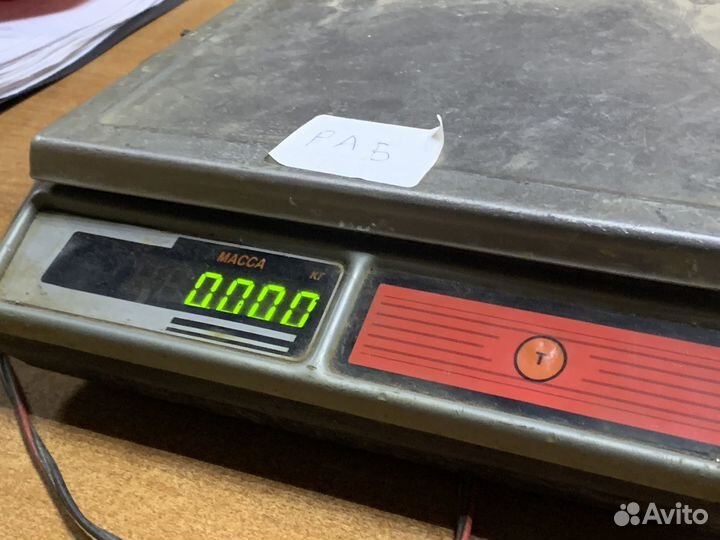 Весы вр05 мс-15/2-ср электронные фасовочные 15 кг