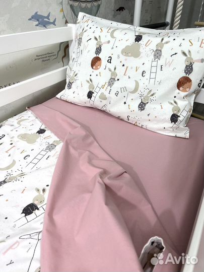 Детское постельное белье новое 160 80