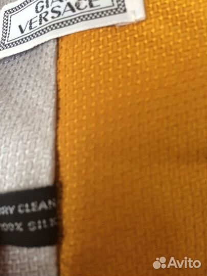 Галстук Versace шёлк винтаж
