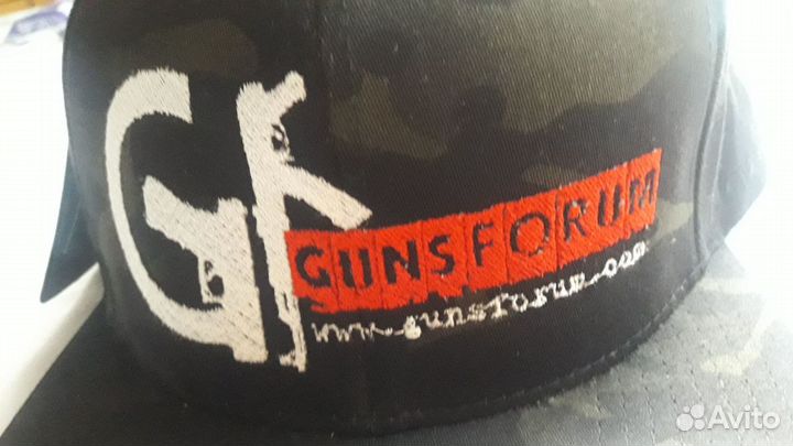 Бейсболка мужская FlexFit GunsForum новая