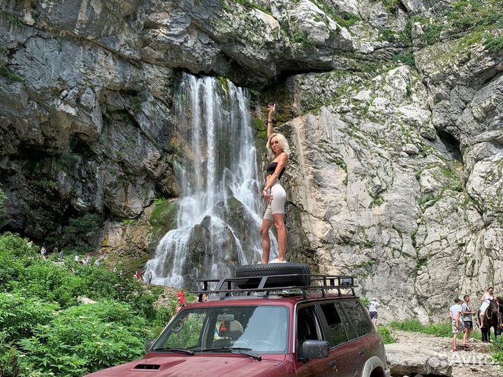 Джип-тур Гегский водопад / Абхазия