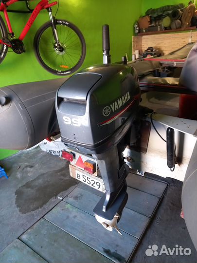 Продаю лодку RIB с мотором Yamaha 9.9 gmhs