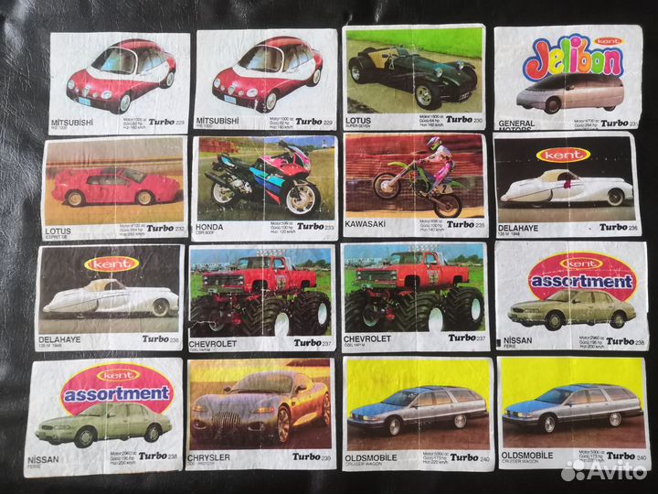 Вкладыши Turbo #1