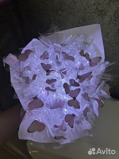 Букет из бабочек - ночник