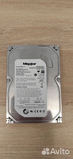 Жесткий диск Maxtor 80 гб STM380815AS