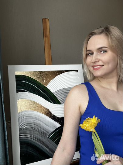 Интерьерная картина ручная работа