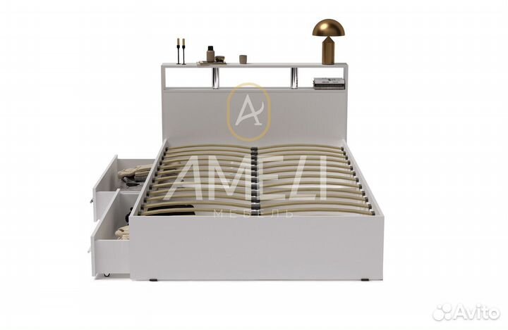 Кровать двуспальная икеа с ящиками