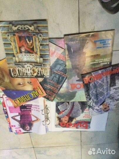 Бурда журналы 90 х