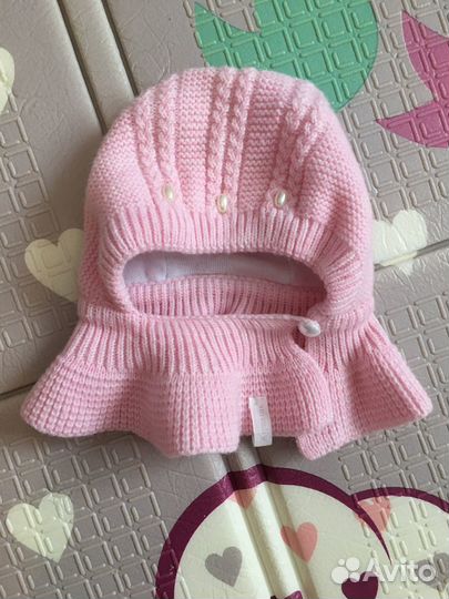 Шапочки для новорожденной девочки