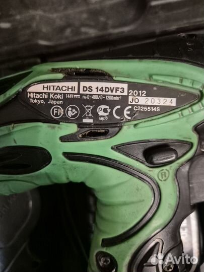 Шуруповерт hitachi 14.4