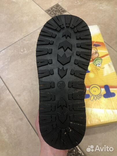 Сапоги тотто зимние 28