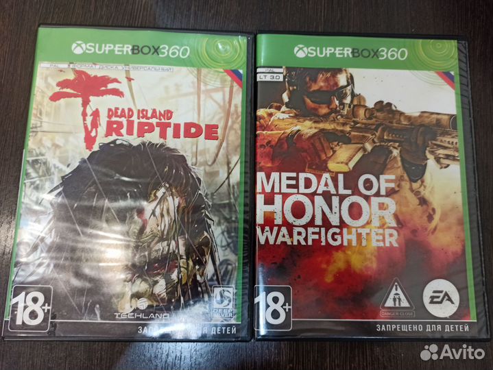 Диски на xbox 360