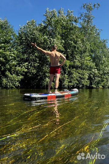 Sup-борд сплав по р. Оредеж