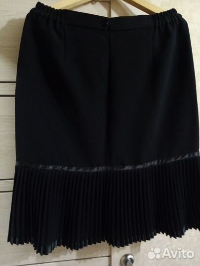 Юбка женская чёрная 56 размер