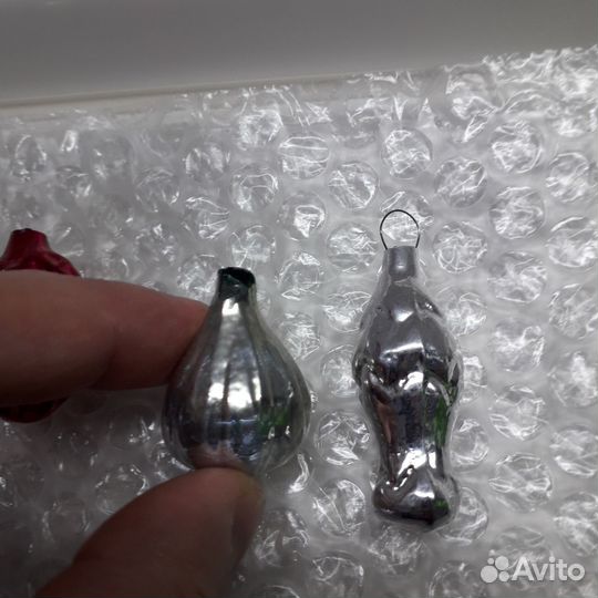 Мини ёлочные игрушки СССР