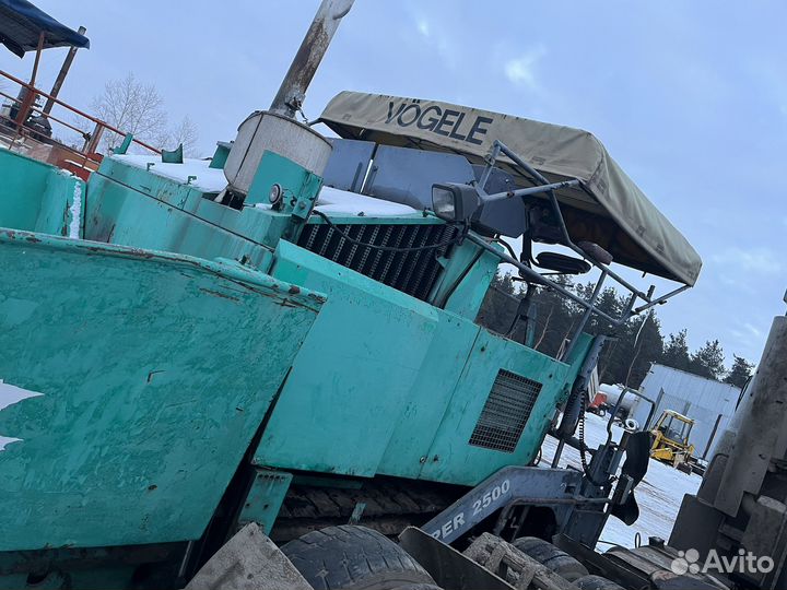 Асфальтобетоноукладчик Vogele SUPER 2500, 2002