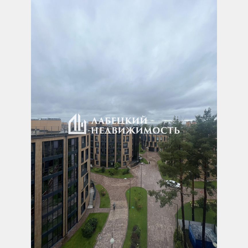 1-к. апартаменты, 43,3 м², 1/6 эт.