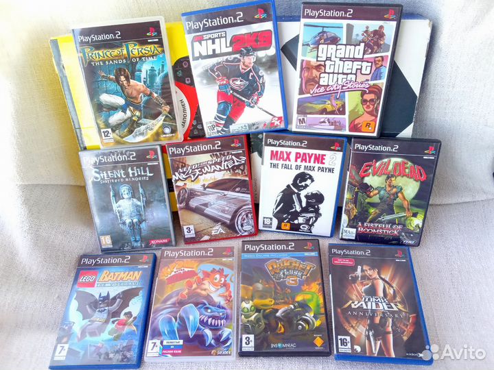 Игры для PS2 fat, пс2 slim