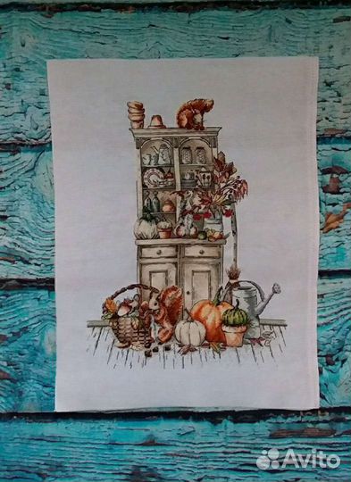 Вышивка крестиком картин и метрик