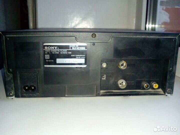 Видеоплеер sony slv-xc10sg