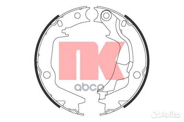 Комплект тормозных колодок, стояночная тормозна