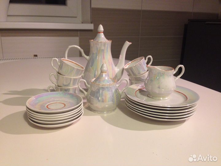 Кофейный сервис из фарфора