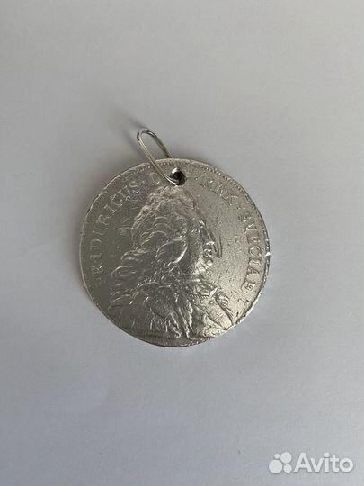 Монета Швеция 1 риксдалер, 1748