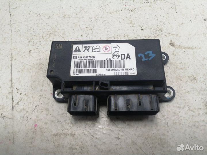 Блок управления подушками безопасности Chevrolet