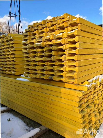 Балка двутавровая деревянная 3 метра