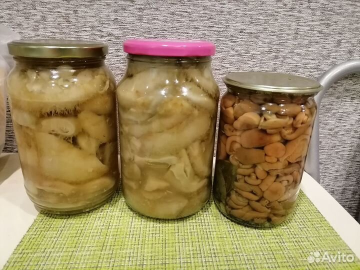 Солёные грузди, маринов. рыжики, варенье,ягоды