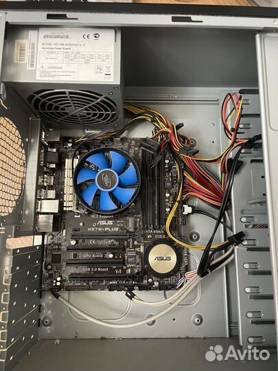 Компьютер i5-4570 h97m-plus 8gb RAM ssd240