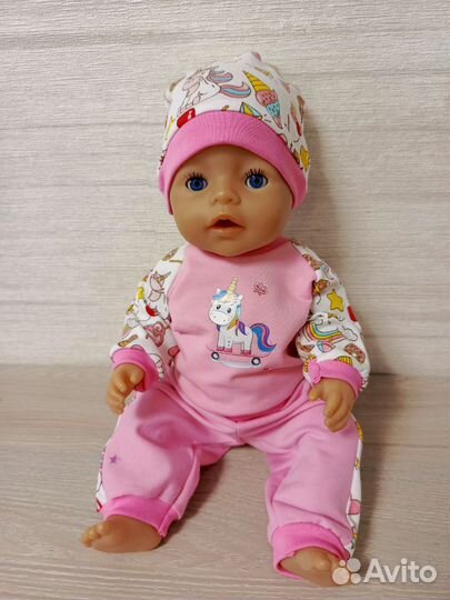 Новый Пупс Беби Борн + комплект новой одежды