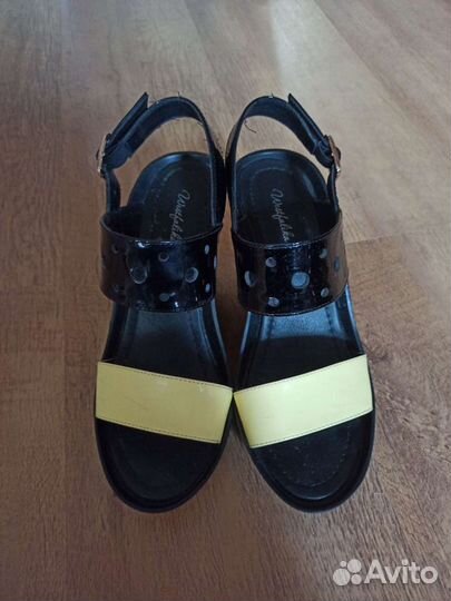 Босоножки женские 37 размер натуральная кожа