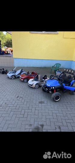 Прокат детских электромобилей