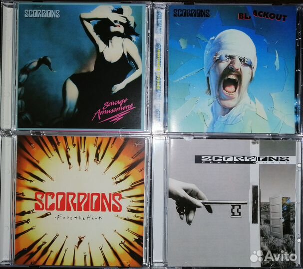 Группа Scorpions, CD, сд диски