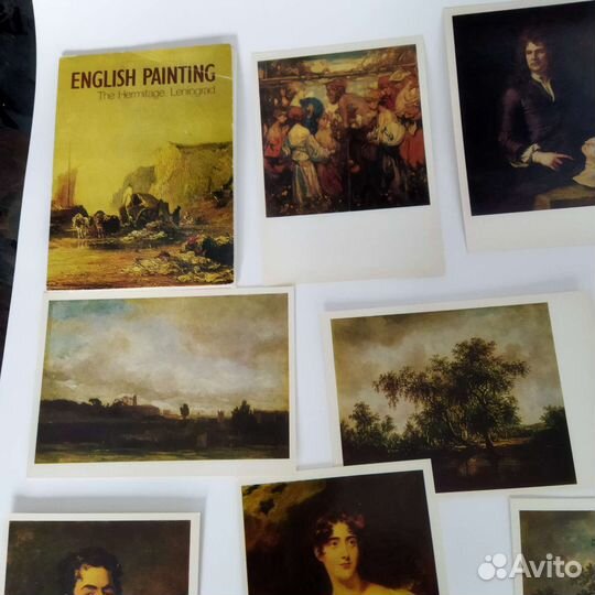 Почтовая открытка. Английская живопись