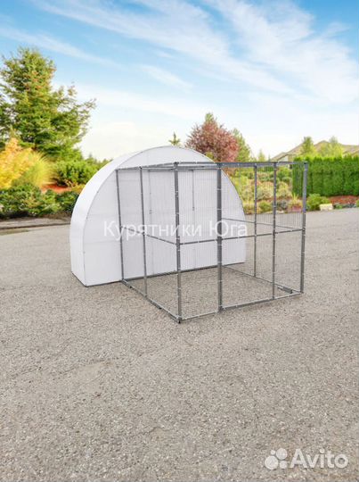 Курятник с выгулом на 20-25 кур