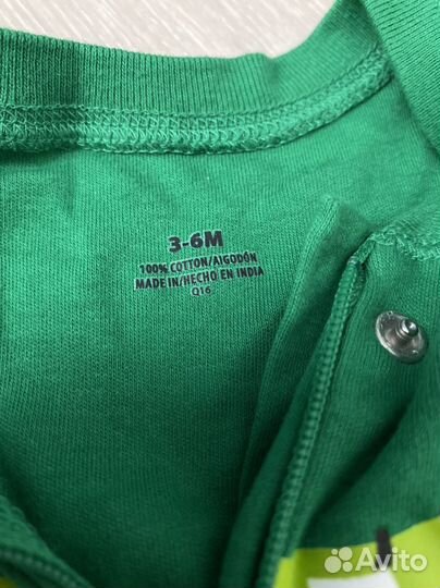 Боди/комбинезон на 3-6 мес. на Хеллоуин