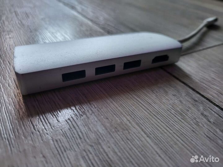 USB-Хаб Satechi Type-C (4K+Ethernet V2) ST-tcma2S