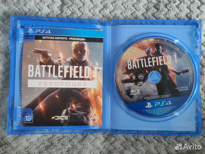 Battlefield 1 Революция PS4