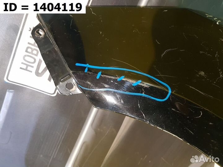 Крыло переднее правое Hyundai Solaris