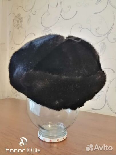 Норковая мужская кепка