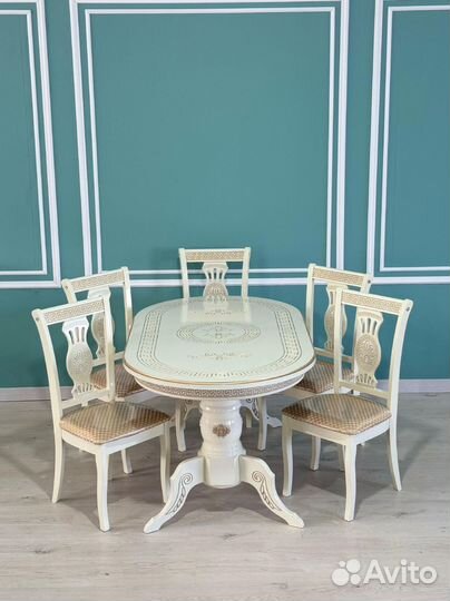 Стол и стулья от производителя. В наличии