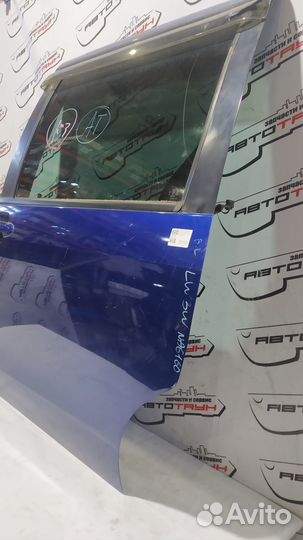 Дверь mazda MPV LW3W LW5W lwew lwfw LC6273031E задняя левая сдвижная синий, 25B NA6160