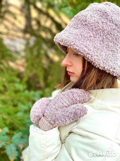 Панама и варежки на заказ